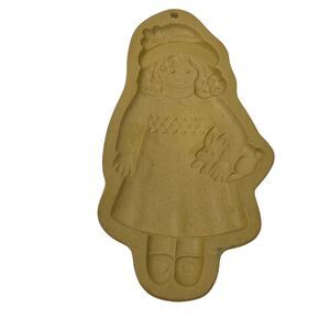 Vintage 1992 Brown Bag Cookie‎ Art Shortbread Doll Mold